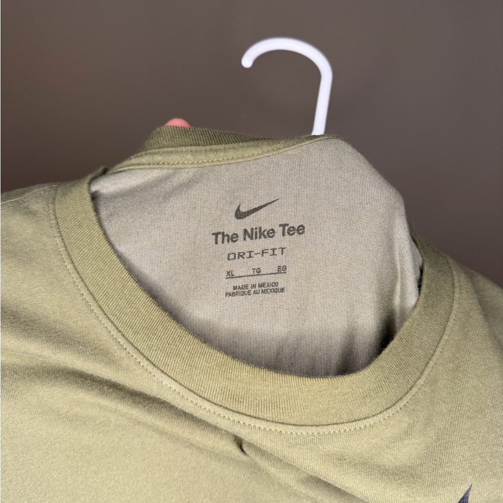 Nike Texas Longhorns Dark Olive Men's Short Sleeve Tee - Picture 3 of 3